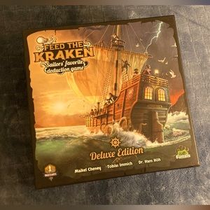 Feed the Kraken — Deluxe Edition with paintable miniatures